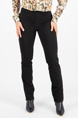 PANTS PONTI PULL ON TRACEY 234 - black stripe