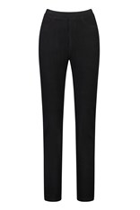 PANTS PONTI PULL ON TRACEY 234 - black stripe