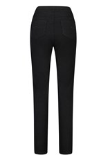 PANTS PONTI PULL ON TRACEY 234 - black stripe