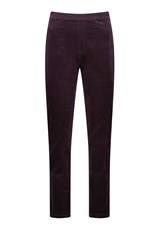 PANTS CORD PULL ON JENNIFER 234M - mulberry