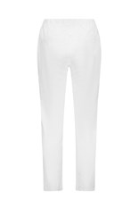 PANTS ANKLE GRAZER SLIM LEG COTTON BLEND - white