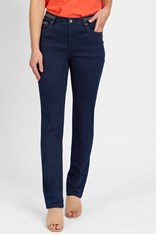 JEANS SWISH SLIM LEG BLING M100 - indigo