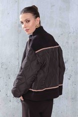 COAT PUFFER CELINE - black