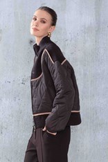 COAT PUFFER CELINE - black