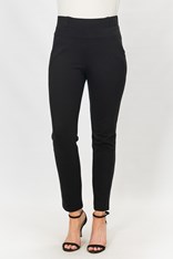 PANTS PONTI PULL ON REGINA - black