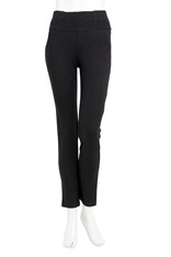 PANTS PONTI PULL ON REGINA - black