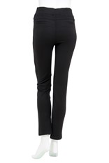 PANTS PONTI PULL ON REGINA - black