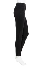 PANTS PONTI PULL ON REGINA - black