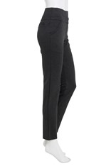 PANTS PONTI PULL ON REGINA - charcoal