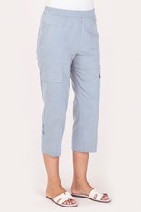 PANTS CARGOS VELOCITY COTTON BLEND - chambray