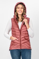 VEST HOODIE KIKO - rose