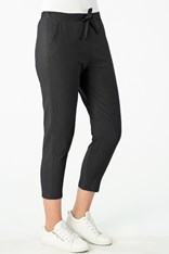 PANTS COTTON BLEND PEGGY - black