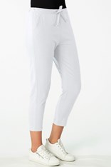 PANTS COTTON BLEND PEGGY - white