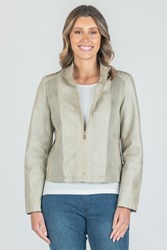JACKET BIKER LEATHERETTE