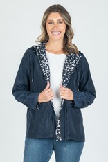 ANORAK REVERSIBLE STELLA - mirage blue