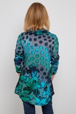 TUNIC COWL NECK KIMBERLEY - emerald