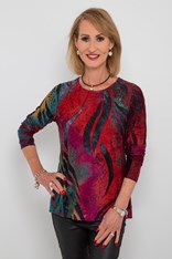 TUNIC SNOOD MISTY - wisteria