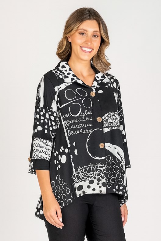 SHIRT ABSTRACT GILDA