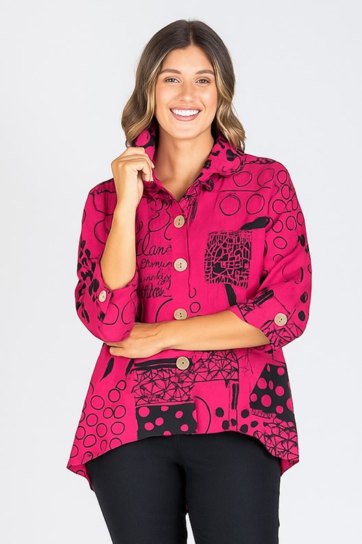 SHIRT ABSTRACT GILDA