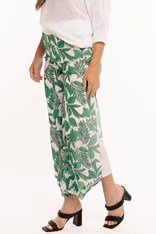 PANTS XANANDU SILK BLEND 11-65116 - green