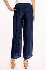 PANTS WHISPY SILK BLEND 11/8897 - navy