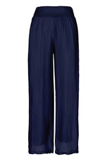 PANTS WHISPY SILK BLEND 11/8897 - navy