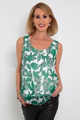 TOP XANADU SILK BLEND 15/8279 - green