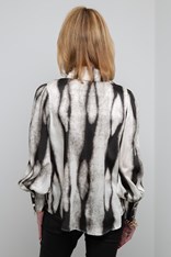 SHIRT FLORENCE - black chalk