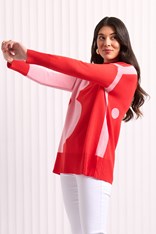 JUMPER KNIT ROAR-SOME - orange