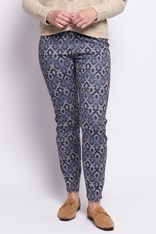 PANTS GO TO PRINT - sedona blue