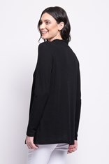 TOP EWE-NIQUE MERINO - black