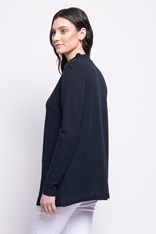 TOP EWE-NIQUE MERINO - navy