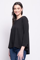 TOP EYE SPY MERINO - black