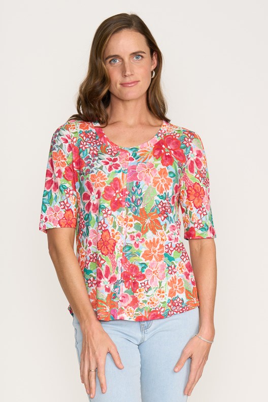 TOP TEE ROUND NECK LADY