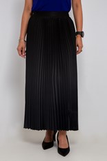 SKIRT BOXY PLEATED ASK102 - black