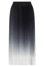 SKIRT BOXY PLEATED ASK102 - charcoal