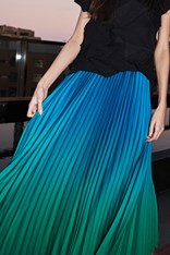 SKIRT BOXY PLEATED ASK102 - biscay bay