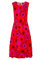 DRESS SMASH SLEEVELESS AD545 - flower red