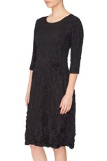 DRESS SMASH 3/4 SLEEVE PCKT PLAIN ADC544 - black