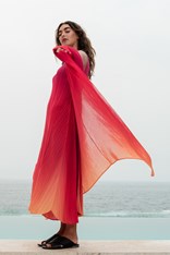 DRESS ESTRELLA LONG AD1072L - festival sunrise