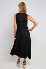 DRESS ESTRELLA LONG AD1072L - black