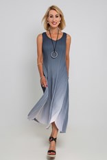 DRESS ESTRELLA LONG AD1072L - charcoal