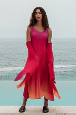 DRESS ESTRELLA LONG AD1072L - festival sunrise