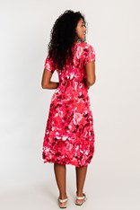 DRESS SMASH CAP SLEEVE AD549 - peachy pea