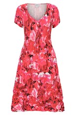 DRESS SMASH CAP SLEEVE AD549 - peachy pea