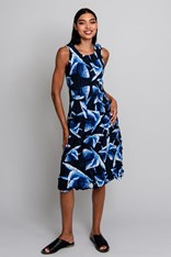 DRESS SMASH SLEEVELESS AD545 - blue birds