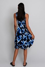 DRESS SMASH SLEEVELESS AD545 - blue birds