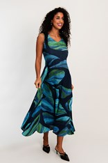 DRESS ESTRELLA LONG AD1072L - harlequin