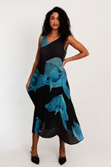 DRESS ESTRELLA LONG AD1072L - aqua pea