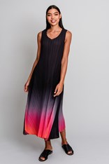 DRESS ESTRELLA LONG AD1072L - onyx sangria
